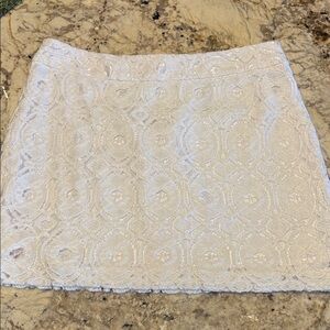 Kensie Lace Mini Skirt